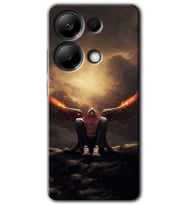 Redmi Note 13 Pro 4G Kılıf HD Desen Baskılı Kılıf - Wings of Power