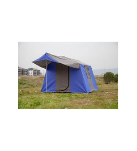 Zey Camping 1 + 0 Yeşil Kamp Çadırı orman barınak depo 4-5 kişilik kamp çadır