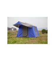 Zey Camping 1 + 0 Yeşil Kamp Çadırı orman barınak depo 4-5 kişilik kamp çadır (Y.Mavi)