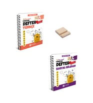 6. Sınıf Öğreten Defter Türkçe ve Sosyal Bilgiler + Telefon Standı