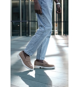 Hakiki Deri Erkek Casual Ayakkabı 214MA4091