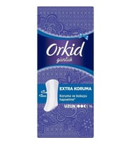 Orkid Günlük Ped Uzun 16 Lı Mor Paket