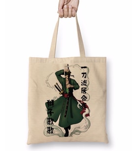 Roronoa Zoro One Piece Bez Çanta Uzun Saplı