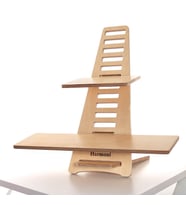 Ahşap Ayarlanabilir Laptop Standı