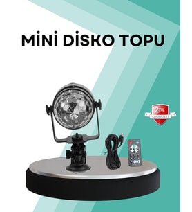 Uzaktan Kumandalı Rgb Disko Projektör Işığı