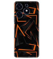 Tecno Spark 10 Pro Kılıf Silikon Desen Özel Seri Zigzaglar 1651