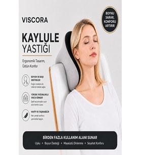 Kaylule Yastığı – Şekerleme ve Nap Yastığı, Boyun, Kol ve Yüz Destekli Ergonomik Dinlenme Yastığı