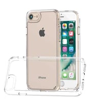 Apple iPhone SE 2020 Kılıf Full Şeffaf Sararmaz Kapak (Renksiz)