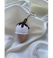Amigurumi Dondurma Anahtarlık
