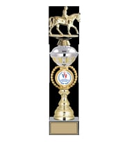 ODAK KUPA - Figürlü Kupalar - At / Binici Figürlü Kupalar FG-066 C - 44 cm