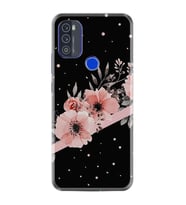 Reeder P13 Blue Max Pro 2021 Kılıf Resimli Desenli Baskılı Silikon Kılıf Flowers Dots 1423