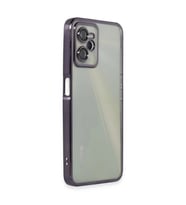 Realme C35 Kılıf  Lensli  - Mor