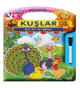 Çiz Sil Eğlen Kuşlar