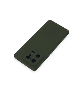 Durukar® Mi 13 Pro Kılıf Nano içi Kadife Silikon - Koyu Yeşil