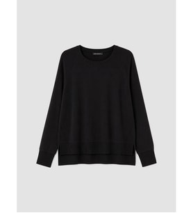 LCW Modest Siyah Bisiklet Yaka Kadın Tunik