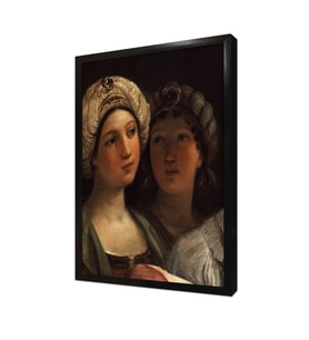 Salome With The Head Of Saint John Çerçeveli Mdf Tablo
