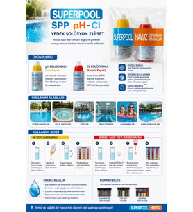 Superpool Havuz Spp Ph-Cl Yedek Solüsyon 2'li Set