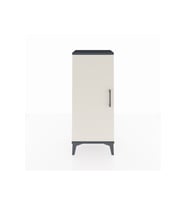 Arges Komodin Tek Kapaklı 44x30x106 Antrasit-Aytaşı
