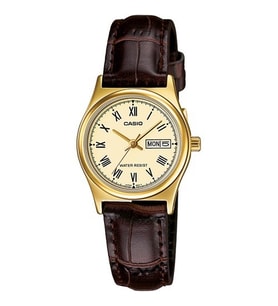 Casio LTP-V006GL-9BUDF Quartz Deri Kahverengi 25 mm Kadın Kol Saati