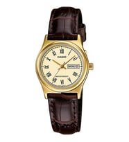 Casio LTP-V006GL-9BUDF Quartz Deri Kahverengi 25 mm Kadın Kol Saati
