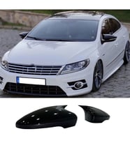 Vw Passat CC Batman Yarasa Ayna Kapağı Piona Black ABS 2008-2017