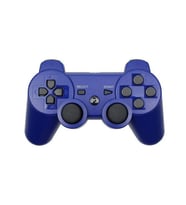 Cosmostech P3 Doubleshock PS3 Playstation 3 için Uyumlu Kablosuz Titreşimli Oyun Kolu Gamepad Joystick Controller Mavi