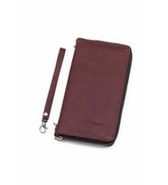 Filayer Unisex Telefon-Kart  Bölmeli Vegan Deri Cüzdan + Bileklik Hediyeli