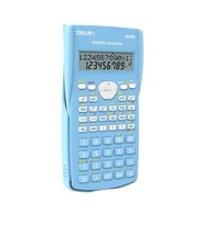 Deli Bilimsel Hesap Makinesi 240F-10+2 Digits Mavi D82MS