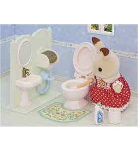 Sylvanian Ailesi Lisnaslı 5740 Tuvalet Seti (figür kutuya dahil değildir.)