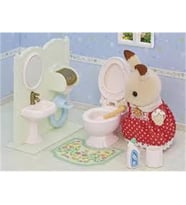 Sylvanian Ailesi Lisnaslı 5740 Tuvalet Seti (figür kutuya dahil değildir.)