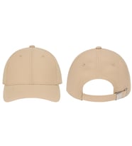 Perlotus Unisex Spor Kep Şapka Mikro Polyester Kumaş 6 Parça Ayarlanabilir Metal