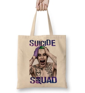 Suicide Squad Bez Çanta Uzun Saplı