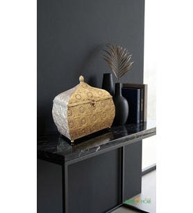PANALI PNL-MG127 M GOLD METAL DEKORATİF KUTU