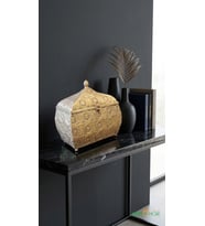 PANALI PNL-MG127 M GOLD METAL DEKORATİF KUTU