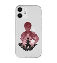 Iphone 12 Uyumlu Demon Slayer Tasarımlı Şeffaf Telefon Kılıfı