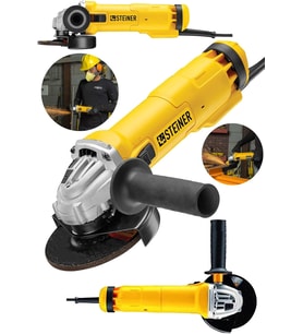 Steiner Alman 4200 W Metal Şanzuman Bakır Sargılı Avuç Içi Taşlama Demir Metal Kesme Makinesi Spiral