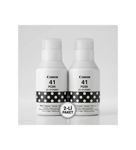 2 Adet GI-41 Siyah Orijinal Mürekkep – G1420 / G2420 / G2460 / G3420 / G3460 Uyumlu