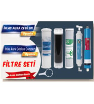 İhlas Aura Cebilon ve Aura Cebilon Compactı Uyumlu Filtre  Seti LG  Membranlı