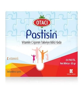 Otacı Pastisin C Vitaminli Çocuk Pastil 24 Adet 8699512110141