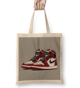 Air Jordan Shoes Bez Çanta Uzun Saplı