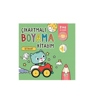 Çıkartmalı Boyama Kitabım-Seyahat