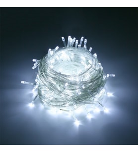 River World 100 Ledli 8 Fonksiyonlu 10 Metre Led Aydınlatma Dekor Lambası (beyaz)