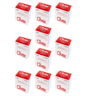 Clivex Hipoalerjenik Tıbbi Esnek Flaster 10 x 5 cm 10 Adet