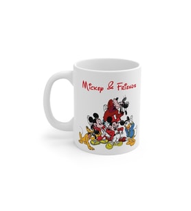 Mickey&friends Baskılı Kupa Bardak