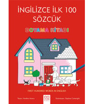 İngilizce İlk Yüz Sözcük Boyama Kitabı