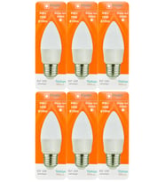 (6 Adet) Osaka 9W (70W) Beyaz Işık E27 Duylu (Kalın Duy) Led Ampul