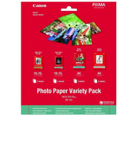 CANON IJ PHOTO PAPER VP-101 A4 10X15 FOTO KAĞIDI 0775B079AA 2.Lİ (Beyaz - Siyah - Kırmızı)