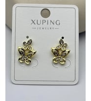 Xuping Gold Mini Kelebek Küpe 25-xpkp212