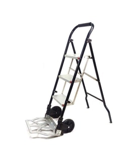 Duffmart PR2380A Pro Merdivenli Katlanır Paket Taşıma Arabası 80 Kg (Gri)