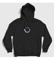Presmono Unisex Siyah Loading Black Mirror Kapüşonlu Sweatshirt 182261tt